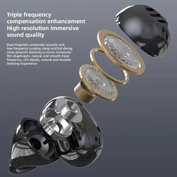 New Private Mold Bluetooth Earbuds J80 Ear-clip TWS Headphones Bluetooth 6.0 photo-2