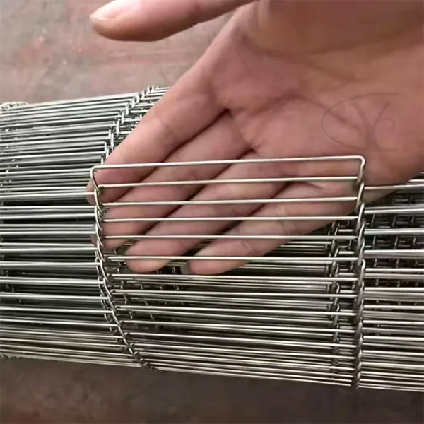 Metal Spiral Wire Mesh Conveyor Belt Forward Transmission Belt for Agricultural Products