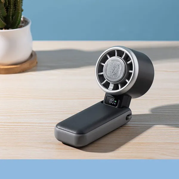 Factory Direct Portable Mini Handheld Fan Rechargeable Battery Operated Low Noise Strong Airflow Pocket Fan For Students Gifts