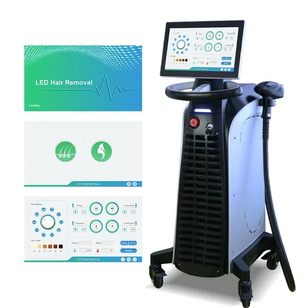 Industrial-Grade Diode Laser Hair Removal Machine With Sapphire Cooling Tip photo-5