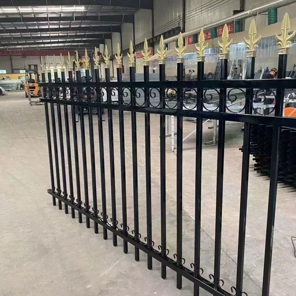 Wrought Iron Fence Customizable 1.2m-2.0m Heights Free Technical Support Installation Guide photo-5