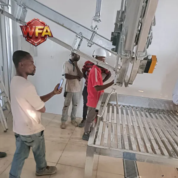 CE Fully Automatic Complete Pig Slaughter Processing Line Evisceration Table Pork Cutting Machine with Installation