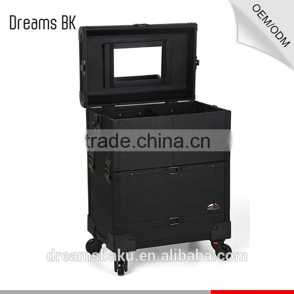 China OEM Trolley Makeup Artist Case With Rolling Wheels photo-4