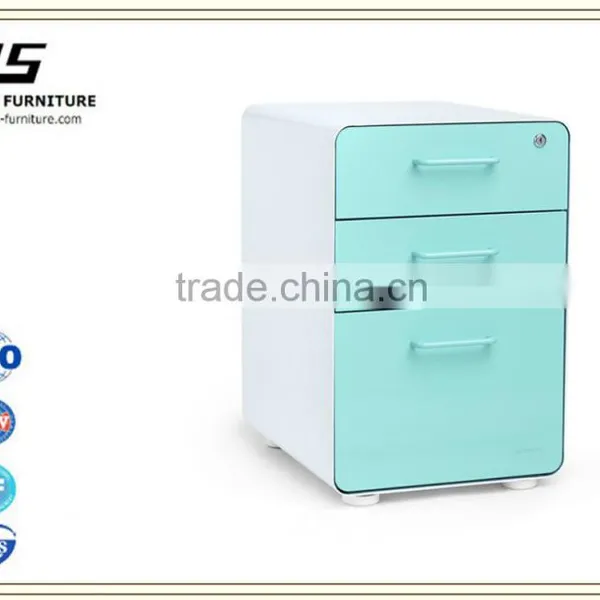 Luoyang Steel Mobile Filing Cabinet for Office/movable Pedestal photo-4