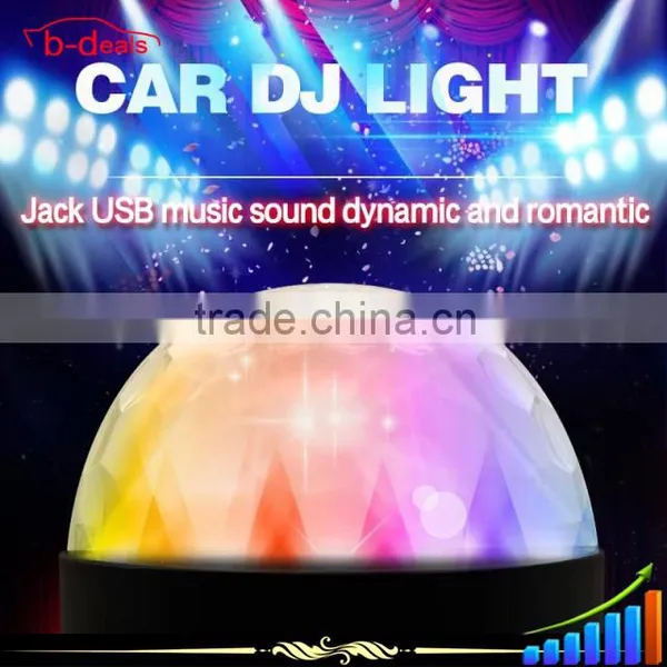 USB Connector Rgb Atmosphere Light Led Car DJ Light Music Control Voice Control photo-3