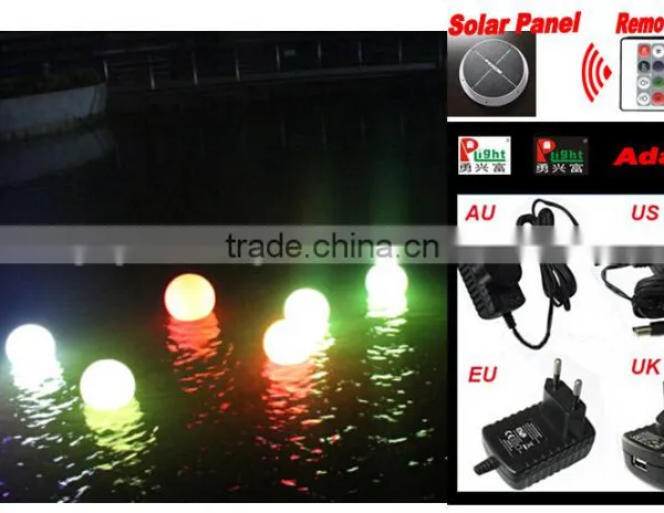 Solar LED Balls With Remote Control 300S1 photo-3