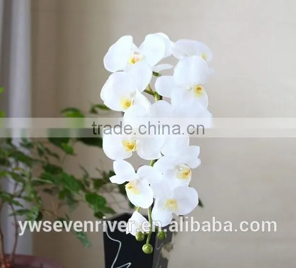 High Simulation Butterfly Orchid a Plastic Handle Great Branches 11 Head Simulation Flowers/wedding Decoration photo-5