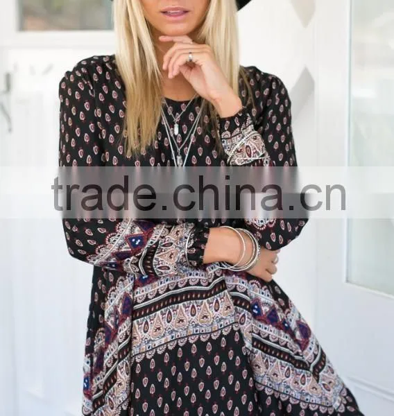 Womens Holiday Apparel Designer One Piece Party Dress Sexy Printing Women Apparel Clothing Summer Beach Dress photo-2