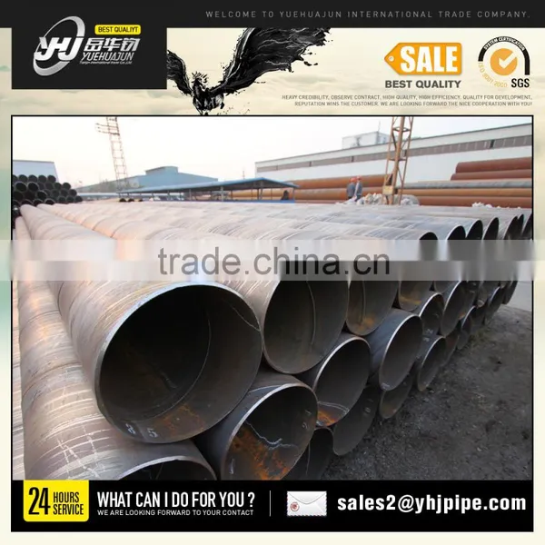SSAW Pipe Producing Mill Spiral Pipe LineSAW FARM IRRIGATION PIPE WITH GOOD PRICE3 to 12m Length, API 5L OIL /GAS PIPE LINE /SPI photo-2