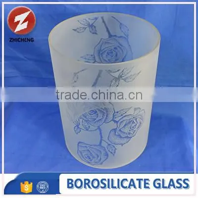 Custom Glass Lamp Shade Glass Cylinder photo-2