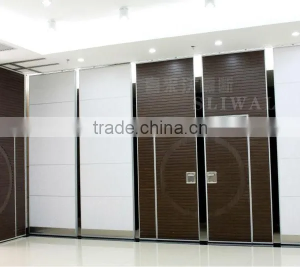 China Manufacturer Aluminium High Quality Vertical Folding Partitions for Office