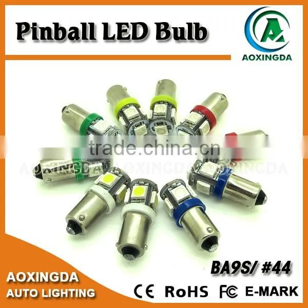 6.3V 12V Wedge T10 5050 5SMD Pinball LED Lights Bulb photo-2