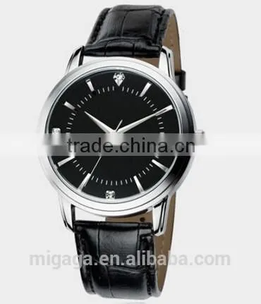 Men's/Women's Fashion Leather Band Couples Quartz Wrist Watch Sales Gift photo-6
