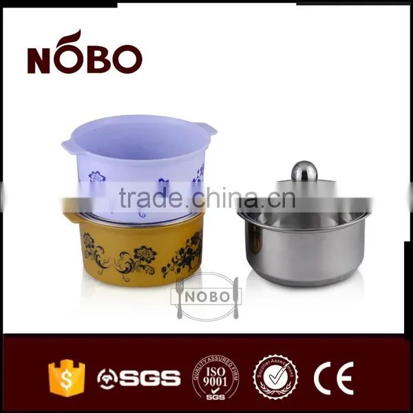New Design Hot Pot Stainless Steel Mini Stock Pot With Anti-scalding Surface photo-3