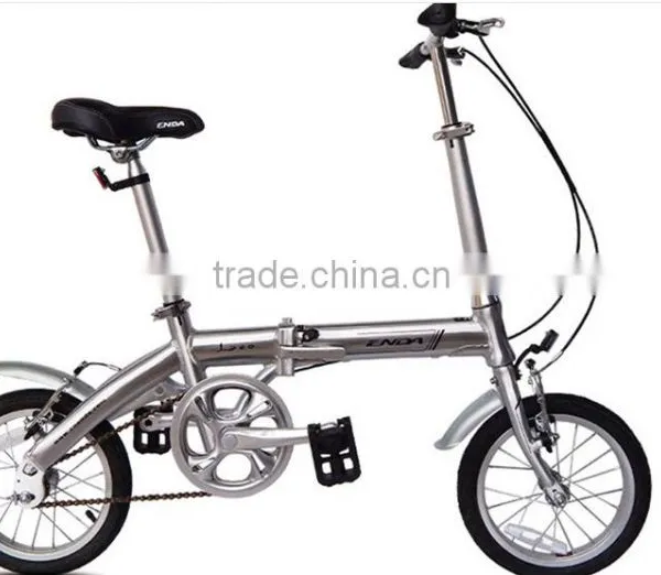 ENDA Folding Kids Bike 14 Inches Wholesale Aluminum Alloy POCKET BIKE