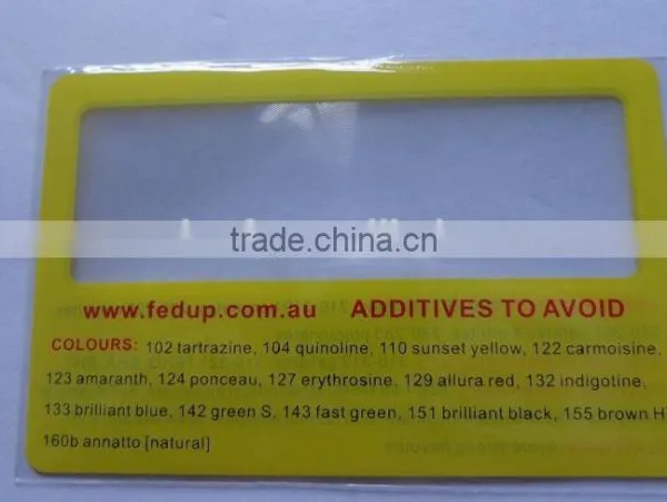 Plastic Business Cards Credit Card Size Magnifier photo-4