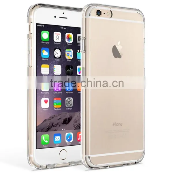 TPU BUMPER CLEAR HARD BACK MOBILE PHONE CASE FOR Iphone 6 6S Plus photo-5