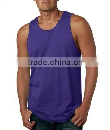 Wholesale Cotton Custom Mens Tank Top Stringer Tank Top Gym Tank Top Quality Choice photo-4