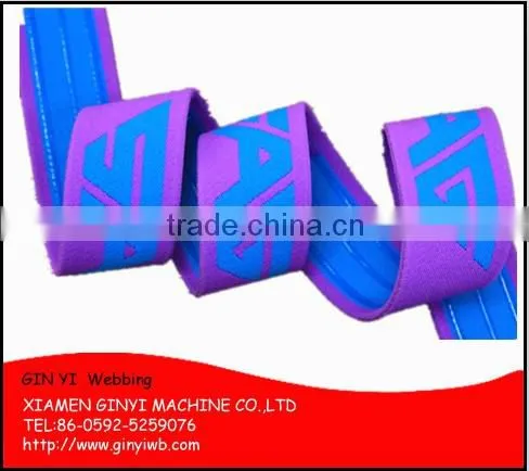 High Tenacity Custom Nylon Polyester Underwear Jacquard Elastic Webbing photo-6