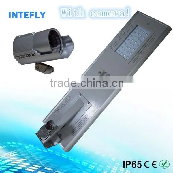 New Design Solar Led Street Light, With Camera and Mobile App Blutooth Control photo-2