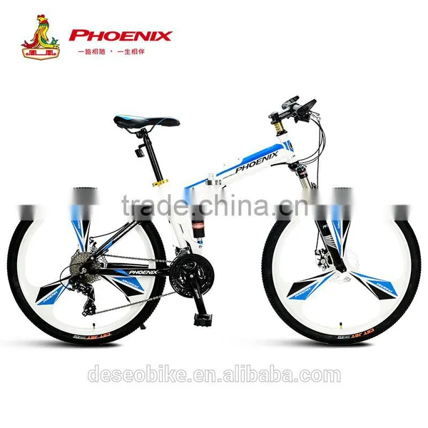 Folding Bike Mountain Bike Integrated Wheels Bike photo-4