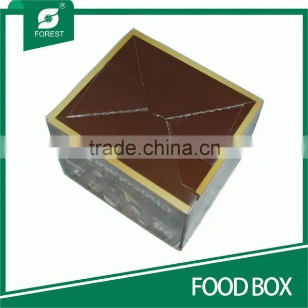 CUBE SHAPE CORRUGATED FOOD BOXES FOR DELICIOUS CHOCOLATES photo-2