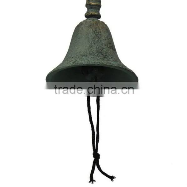 Nautical Rustic Cast Iron Hand Bell Wall Decor NBB 0019 photo-6