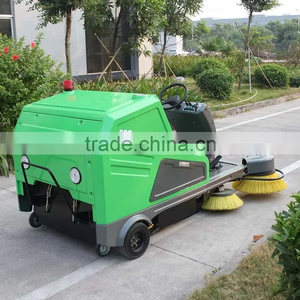China Wholesale Industrial Cleaning Machine Electric Ride on Road Sweeper (DQS18) photo-5
