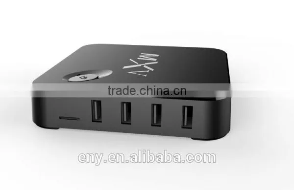 Amlogic S805 Quad Core MXV HD1080P RJ-45 Kodi 802.11B/G/N WIFI Hardware 3D Android4.4 tv Smart Box photo-2