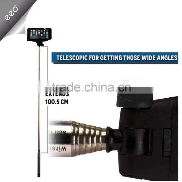 Wholesale Colorful Wireless Monopod Bluetooth Selfie Stick , Monopod for Smartphone Camera Selfie Stick photo-6