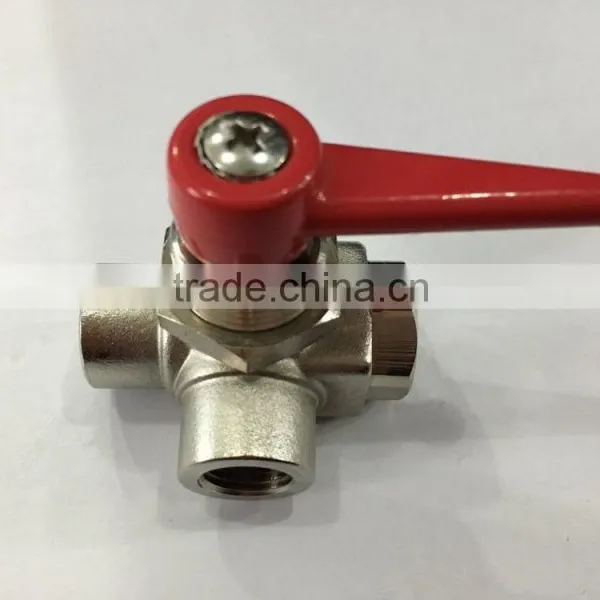 3-way Brass Ball Valve photo-2