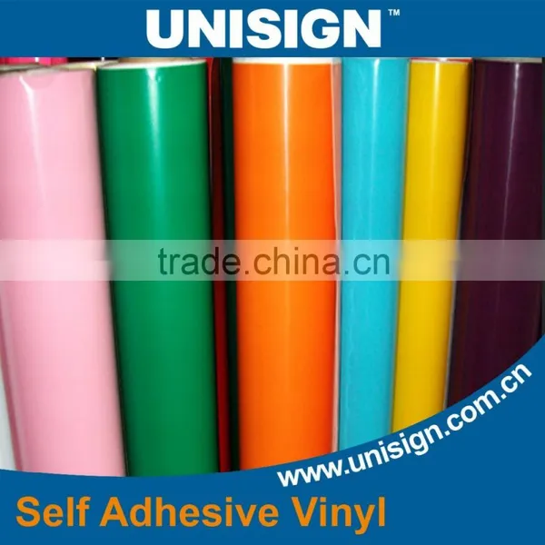 Unisign Sell To Different Countries Color Cutting Self Adhesive Vinyl Roll photo-3