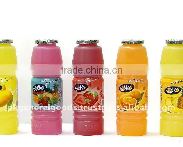 Fruit Juice 180ml Plastic Bottle