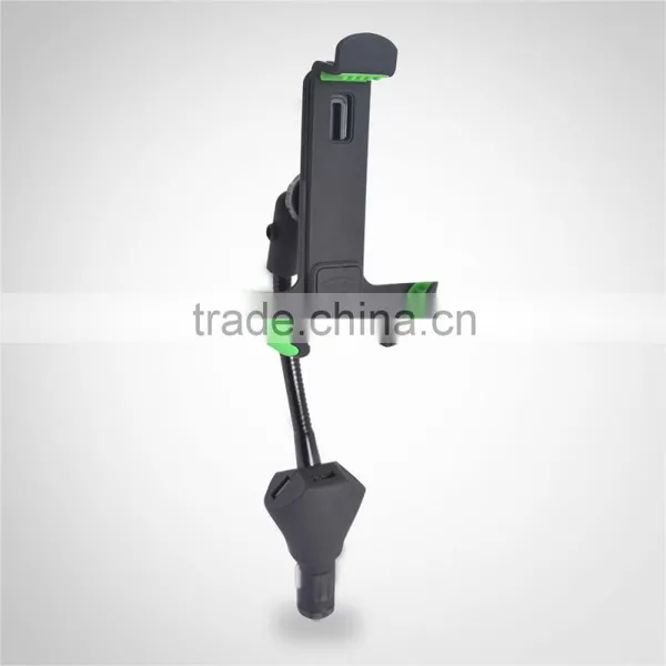 Universal Car Mount Holder With 3.1 Amp USB Car Charger With Three Port USB photo-5