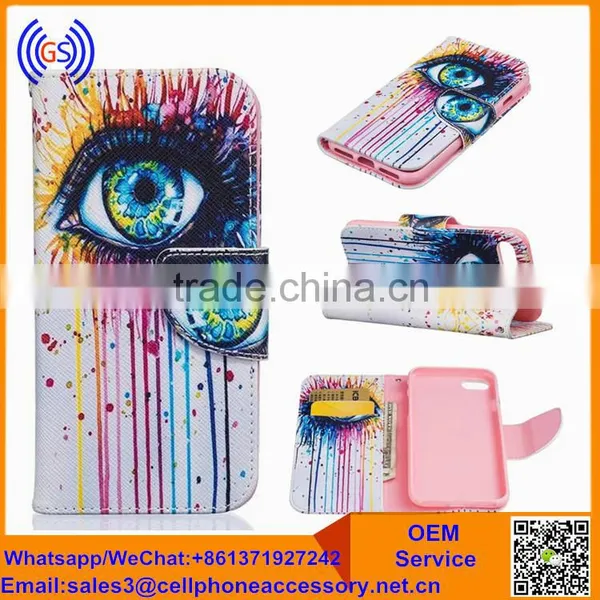 New Arrival Luxury Leather Flip Cover Case Leather Flip Case Cover For Samsung Galaxy J5 photo-2