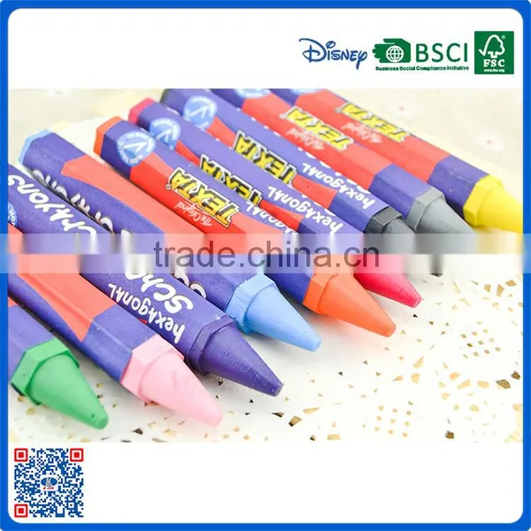 Hot Sale Personalized Kids Drawing Crayons 6 Pack in Promotion Package photo-4