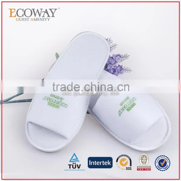 Cheap Hotel Guest Eva Disposable Slippers Open Toe Indoor Slippers for Men photo-2