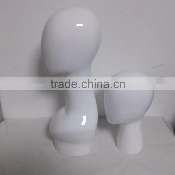 Display Head Long Display Head Fiberglass Head Foam Head Mannequin Head photo-3