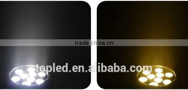 9pcs* 2 In1 DMX Warm White LED Stage Lighting photo-3