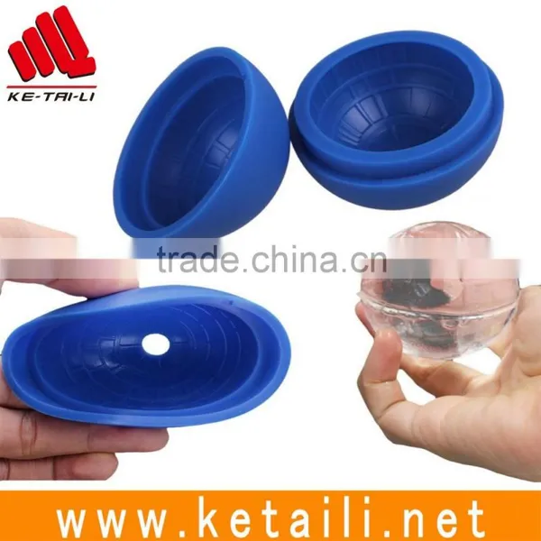 2016 Hot Selling Silicone Ice Tray Personalized Ice Cube Tray in Ball Shape Made in China photo-2