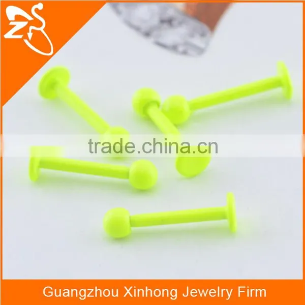 Internally Threaded Labret Studs 316 L Stainless Steel Labret Lip Ring Ball Spike Stud Piercing Jewelry photo-2