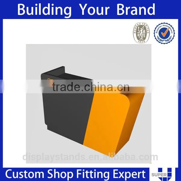 New White Clothes Shop Step Counters Top Display Case for Shoes photo-6
