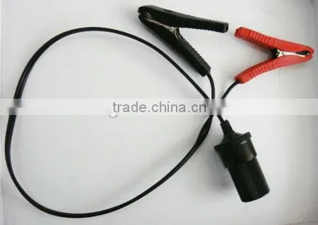 DC Plug With Alligator Clips photo-2