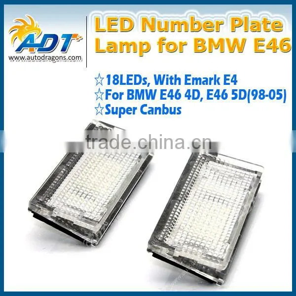 Canbus Error Free License Plate Lamp for BMW E46 4D Series photo-6