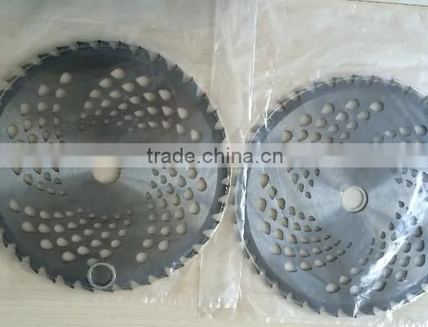 Circular Saw Blade Cutting Grass, Small Tree, Wood Etc photo-3