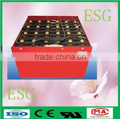 48V Maintenance-free 10VBS1000AH Electric Stacker Battery Forklift Batteries photo-2