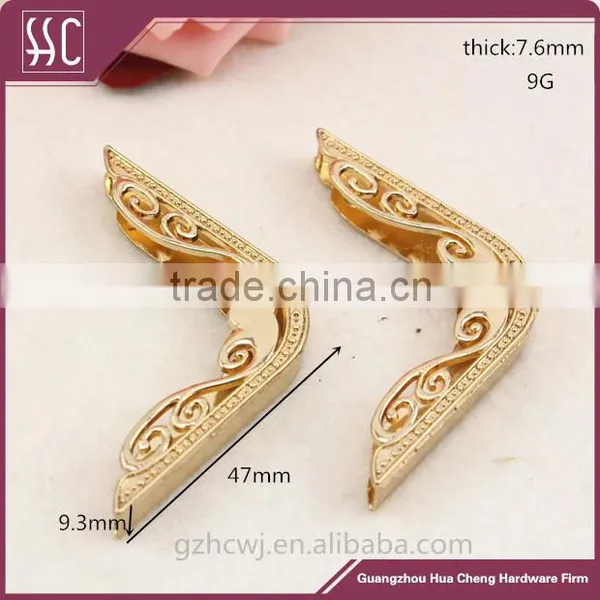 Bag Corner, Metal Bag Corner,Guangzhou Handbag Hardware Factory Quality Choice photo-2