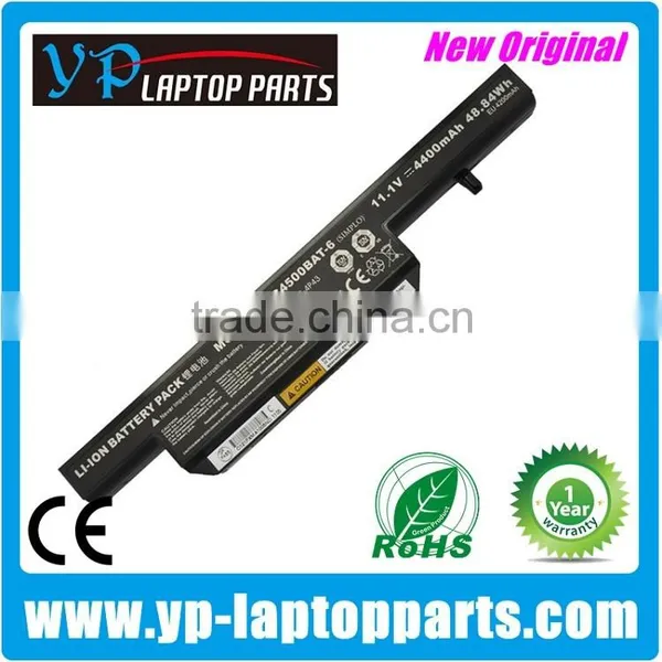 Original 4400mAh 6-87-C480S-4P4 C4500BAT-6 Laptop Battery for Clevo C4500 C4500Q C5500Q C5505 B7130 B5100M W150 W170 W250