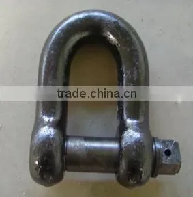 Drop Forged Hardware Tempered Alloy Steel/carbon Steel Lifting Hoist DW Shape Heavy Duty Shackle photo-4