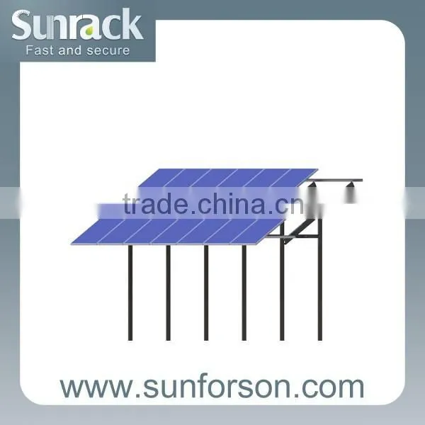 SunRack Pile Ground Mounting System photo-5